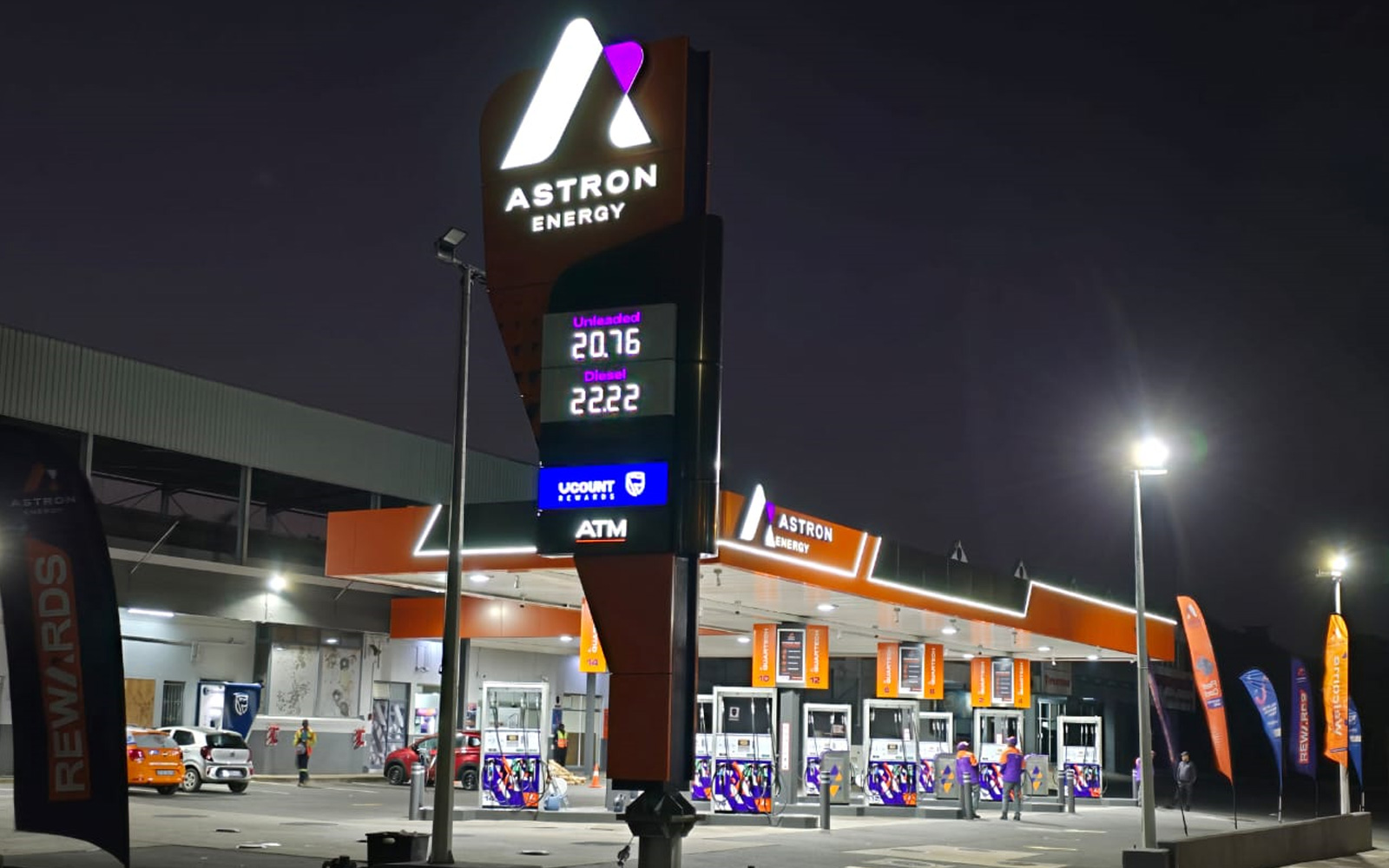 Astron Energy Fragrance Street exterior
